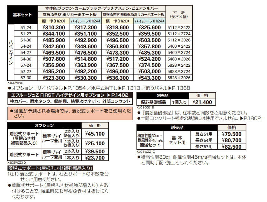 エフルージュZ FIRST ハイデザイン 750タイプ 【2022年版】_価格_1