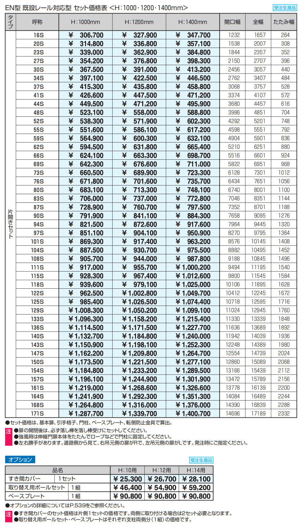 既設レール対応型 アルテンダEN型 レールタイプ 【2022年版】_価格_1