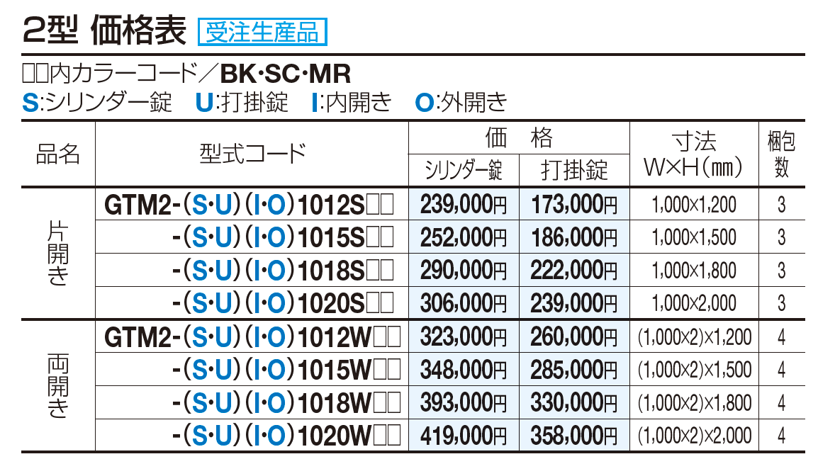 門扉 GTM2型【2023年版】_価格_1
