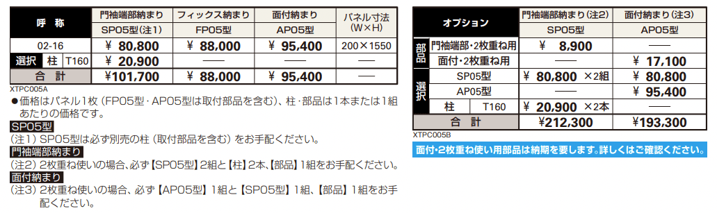 プリュード アクセサリーパネルFP05型 【2022年版】_価格_1
