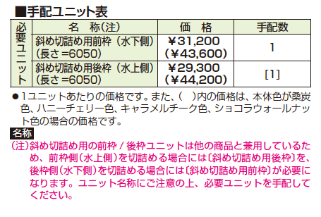 エフルージュEX FIRST/ツインEX FIRST 600タイプ 変形敷地対応セット【2023年版】_価格_1