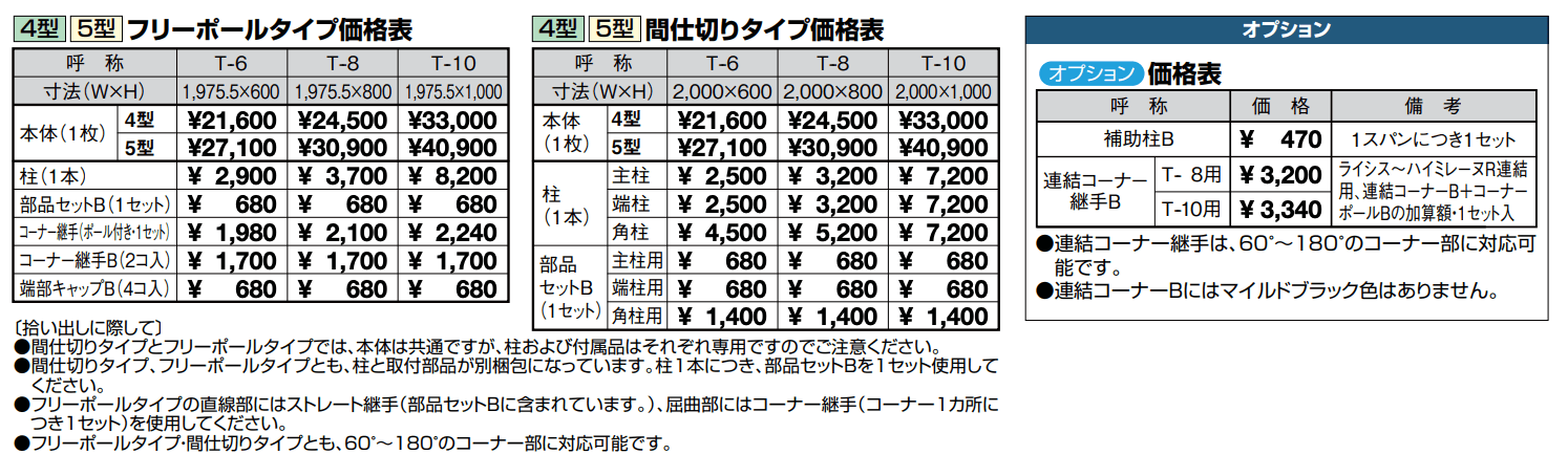 ハイミレーヌR 5型フェンス【2022年版】_価格_2