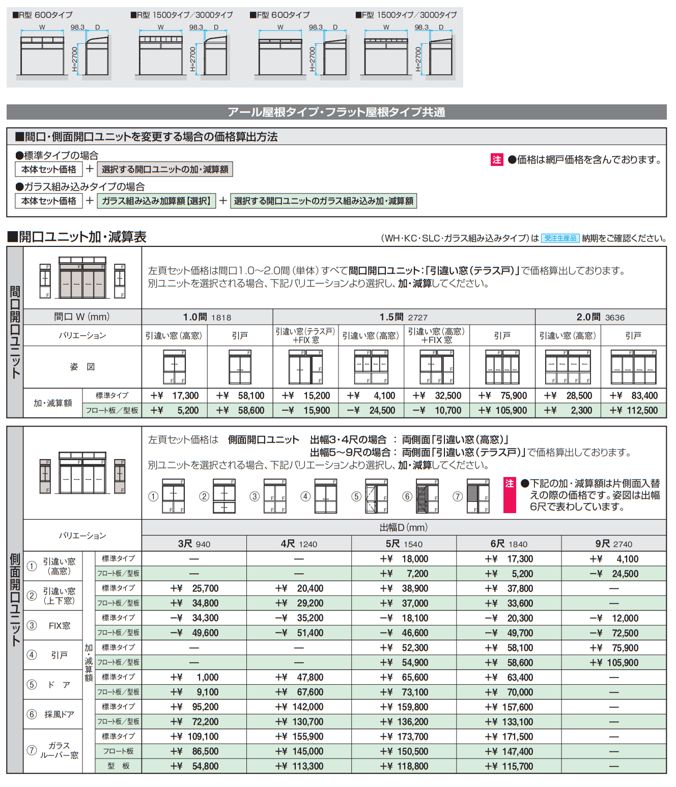 晴れもようwith(土間仕様/ランマ付き H22サイズ 関東間) 【2022年版】_価格_2