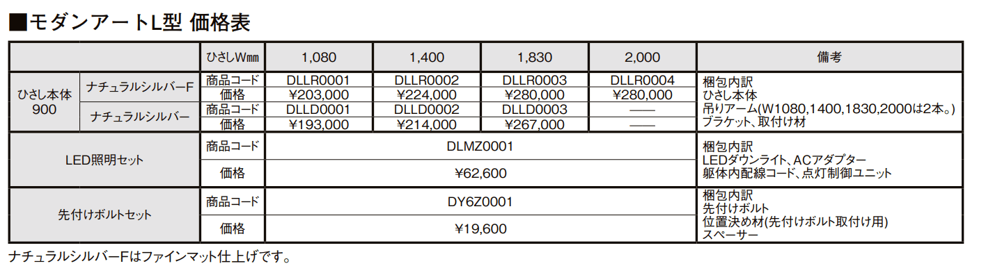 モダンアート モダンアート L型【2022年版】_価格_1