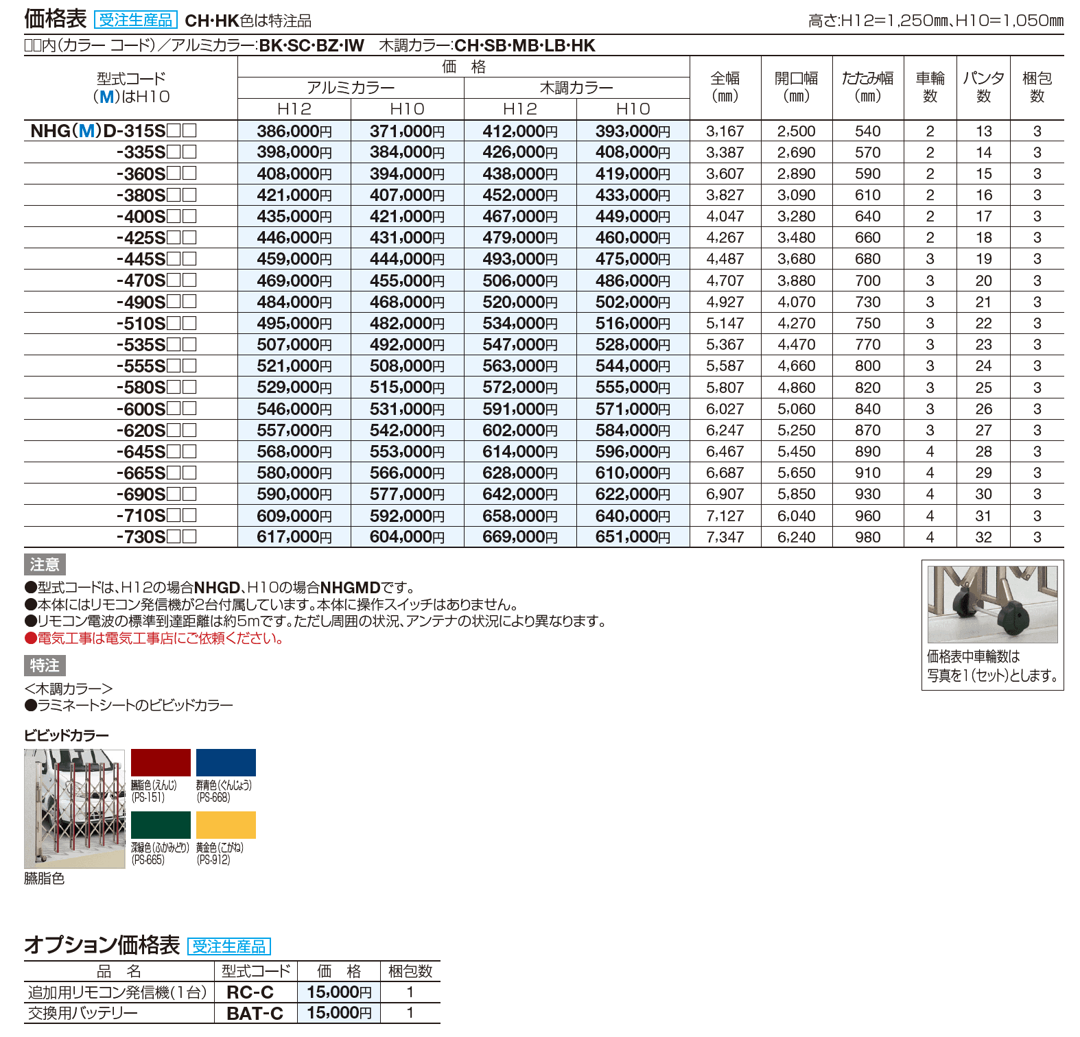 ニューハピネスHG 電動タイプ【2023年版】_価格_1