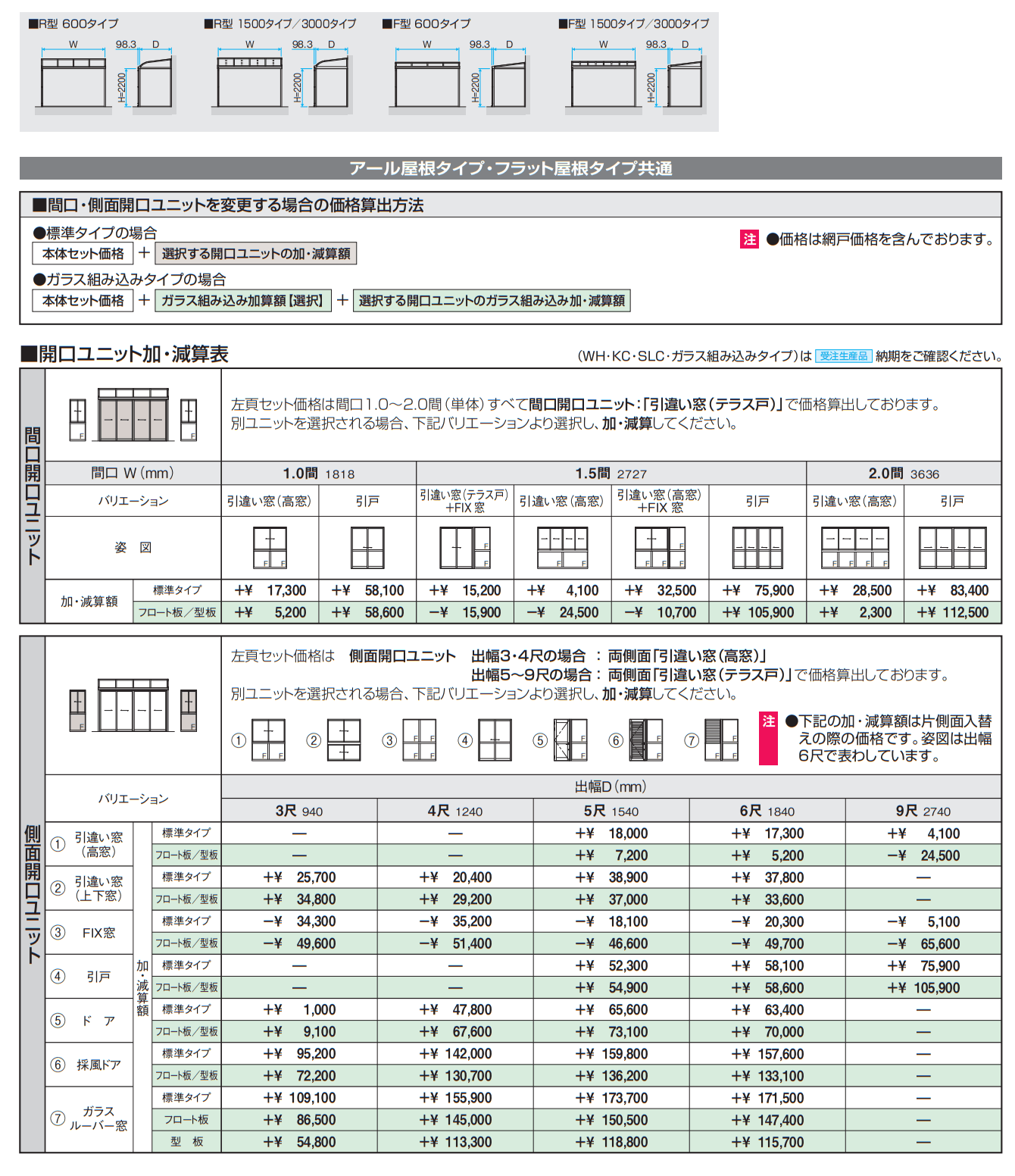 晴れもようwith(土間仕様/ランマなし H22サイズ 関東間) 【2022年版】_価格_2