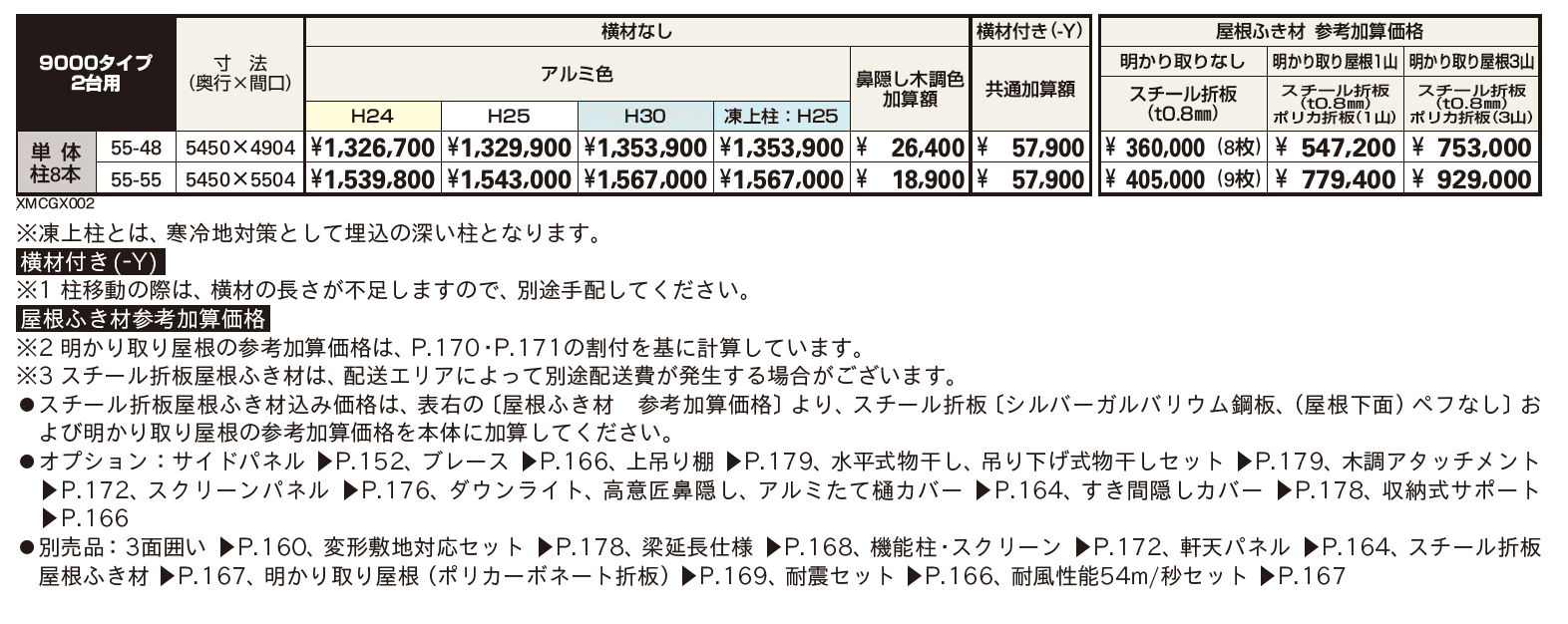 ジーポートPro 9000タイプ 2台用(単体)_価格_1