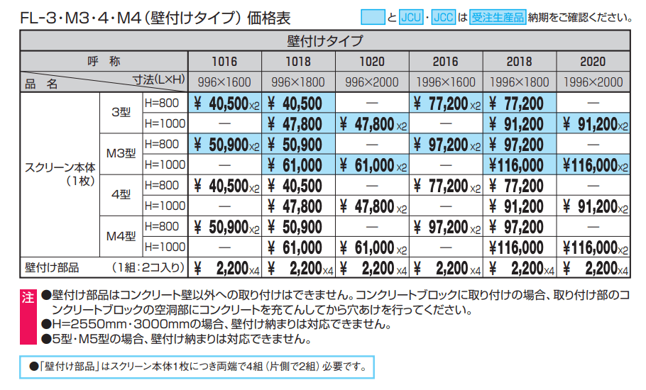 エルファード片面タイプM4型【2022年版】_価格_2