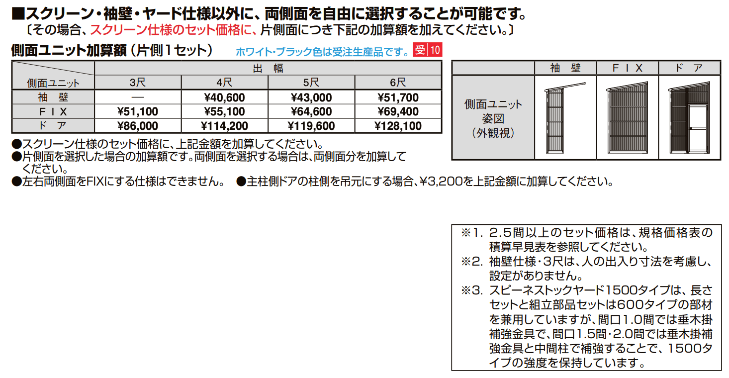 スピーネストックヤード 波板タイプ F型 関東間【2022年版】_価格_4
