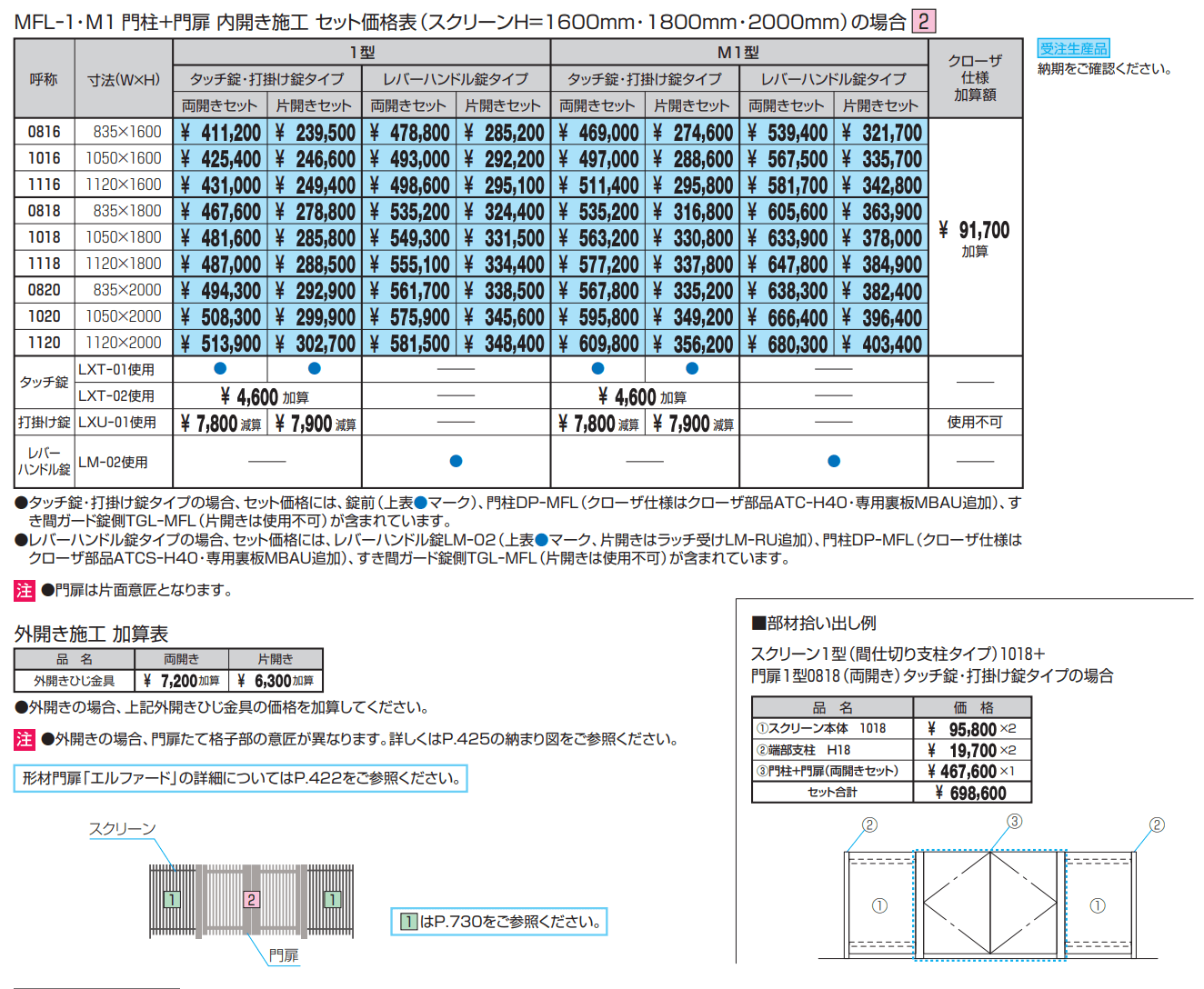エルファード両面タイプ1型(スクリーン本体)【2022年版】_価格_2