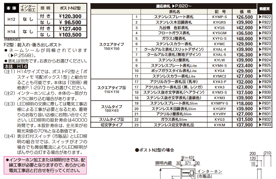 ポスティモαⅢ D型 【2022年版】_価格_2