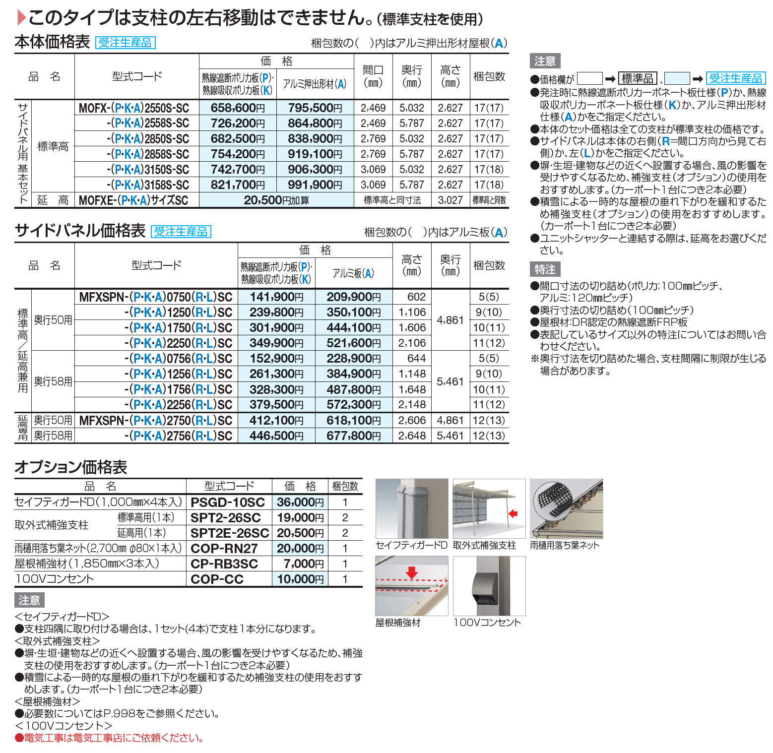 マイポートOrigin(オリジン)FX 基本タイプ(サイドパネル用)【2023年版】_価格_1