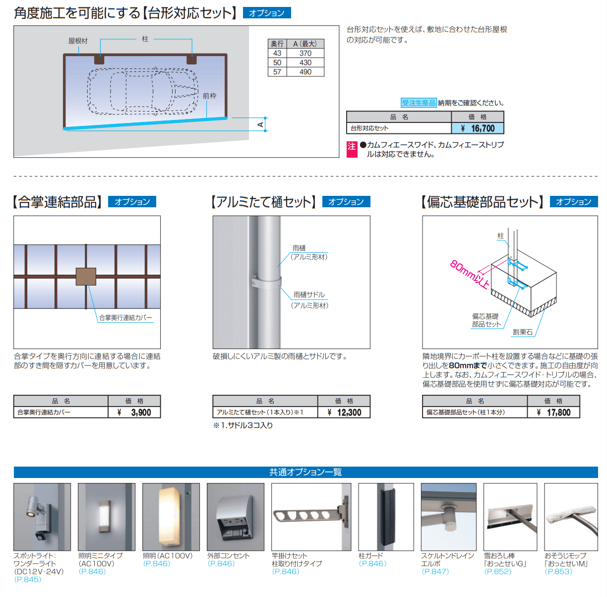 カムフィエーストリプル(基本)【2022年版】_価格_2