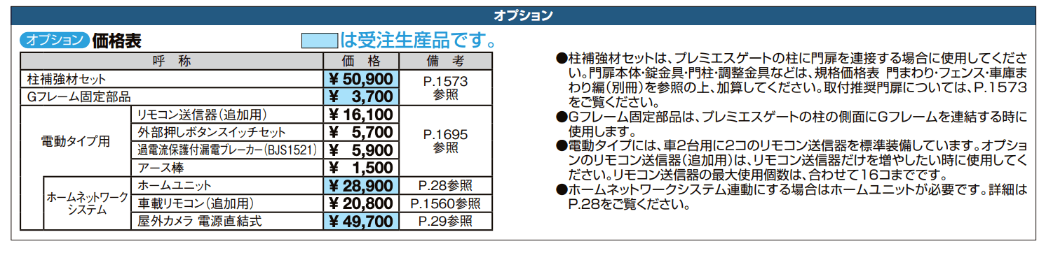 プレミエスゲート シングル KA型【2022年版】_価格_2