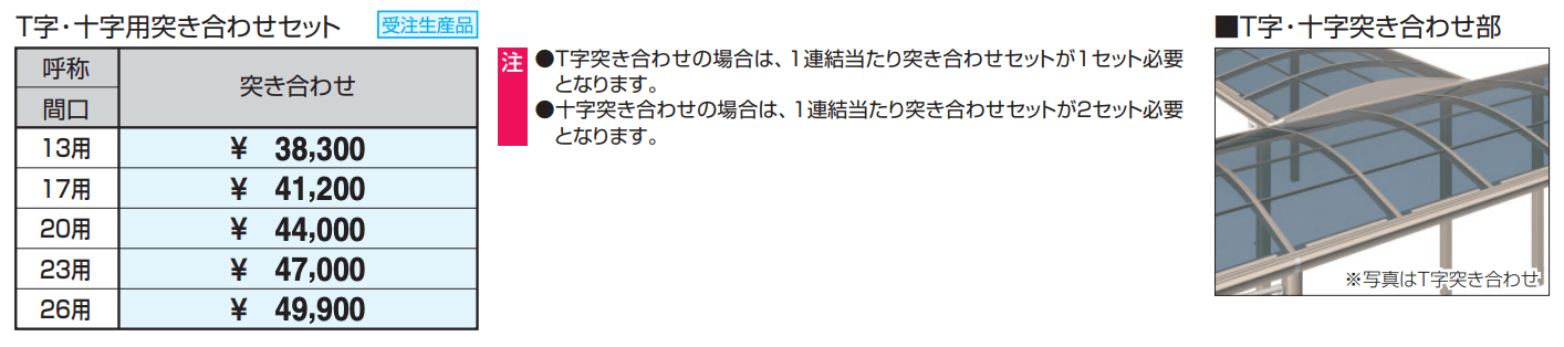ファインロードS 両支持タイプ/1500N/㎡ 積雪地域型 T字・十字用突き合わせセット 【2022年版】_価格_1