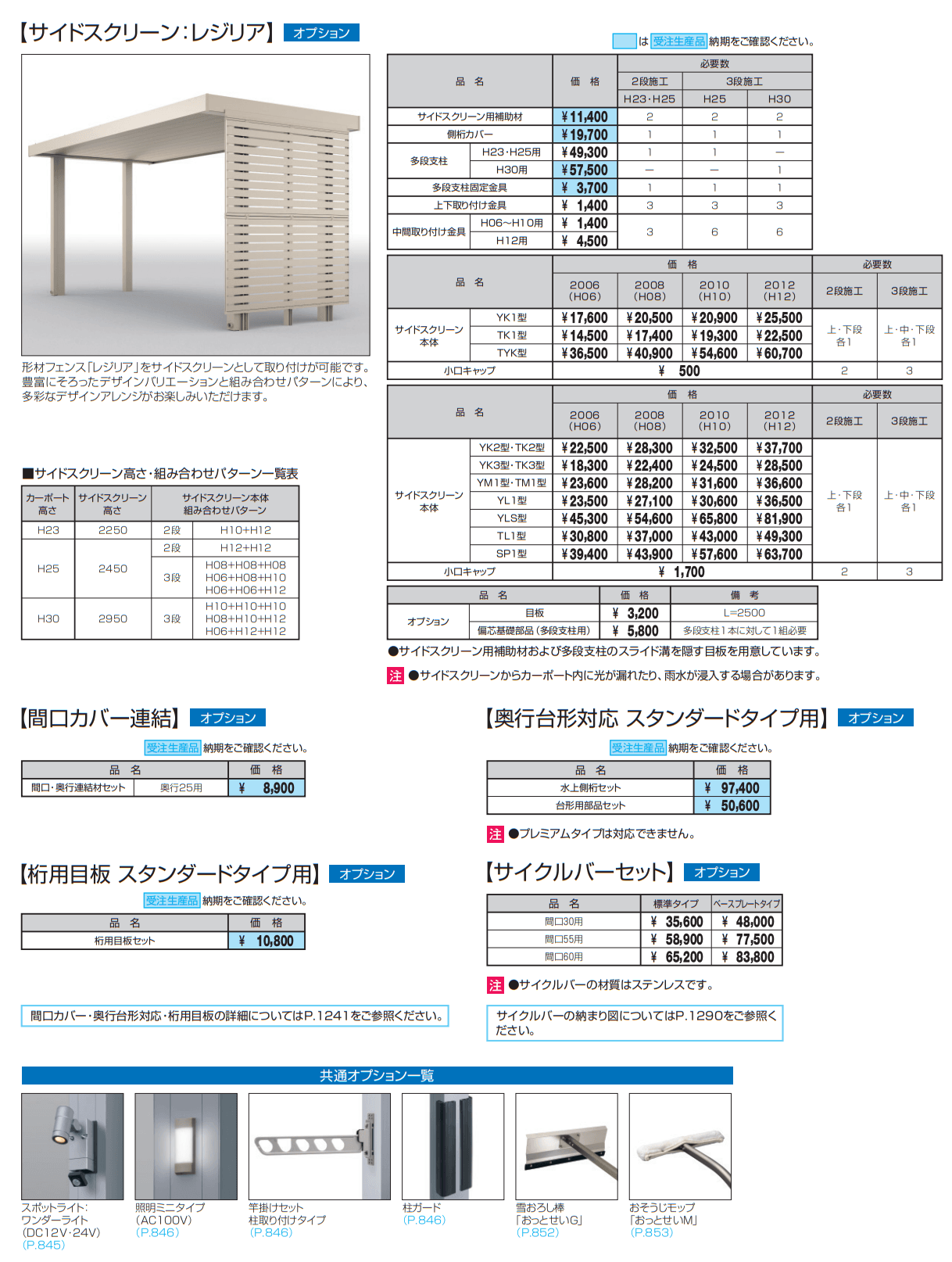 ビームス N型・S型・W型(基本)【2022年版】_価格_2