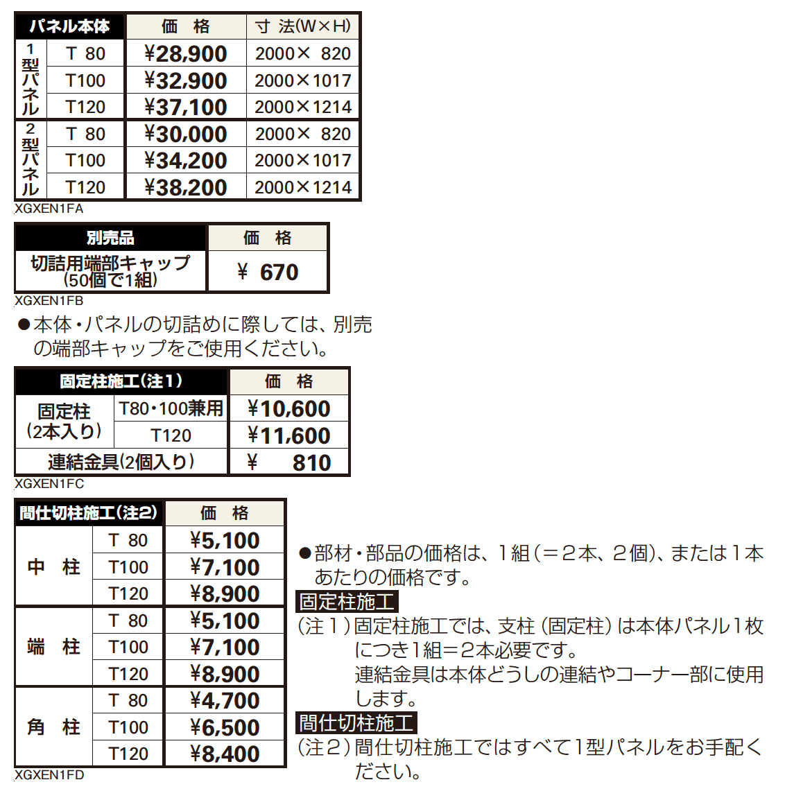 エスパリア フェンス 【2022年版】_価格_1