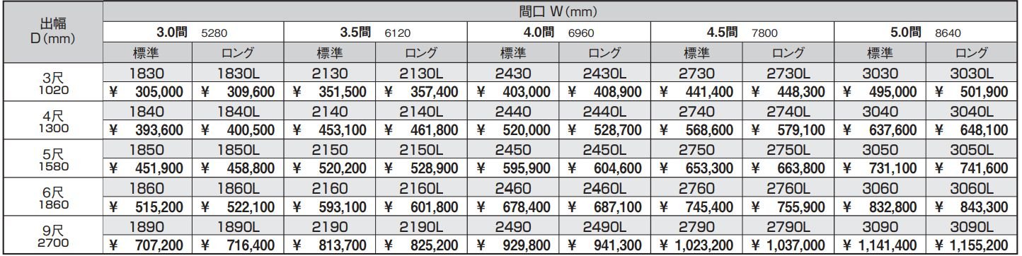 ひとと木2 デッキ (デッキ本体 大引き固定納まり) 【2022年版】_価格_4