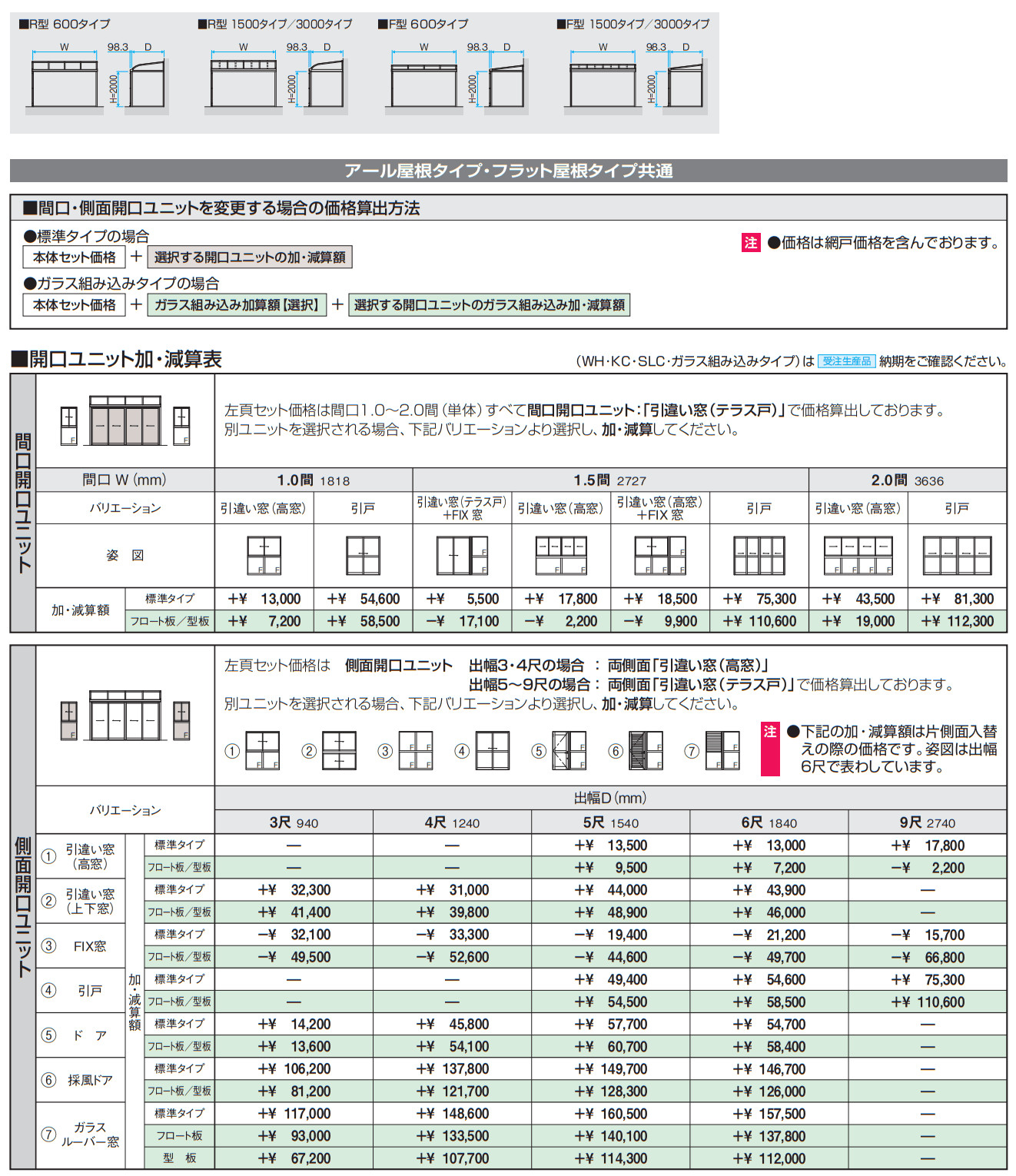 晴れもようwith(土間仕様/ランマなし H20サイズ 関東間) 【2022年版】_価格_2