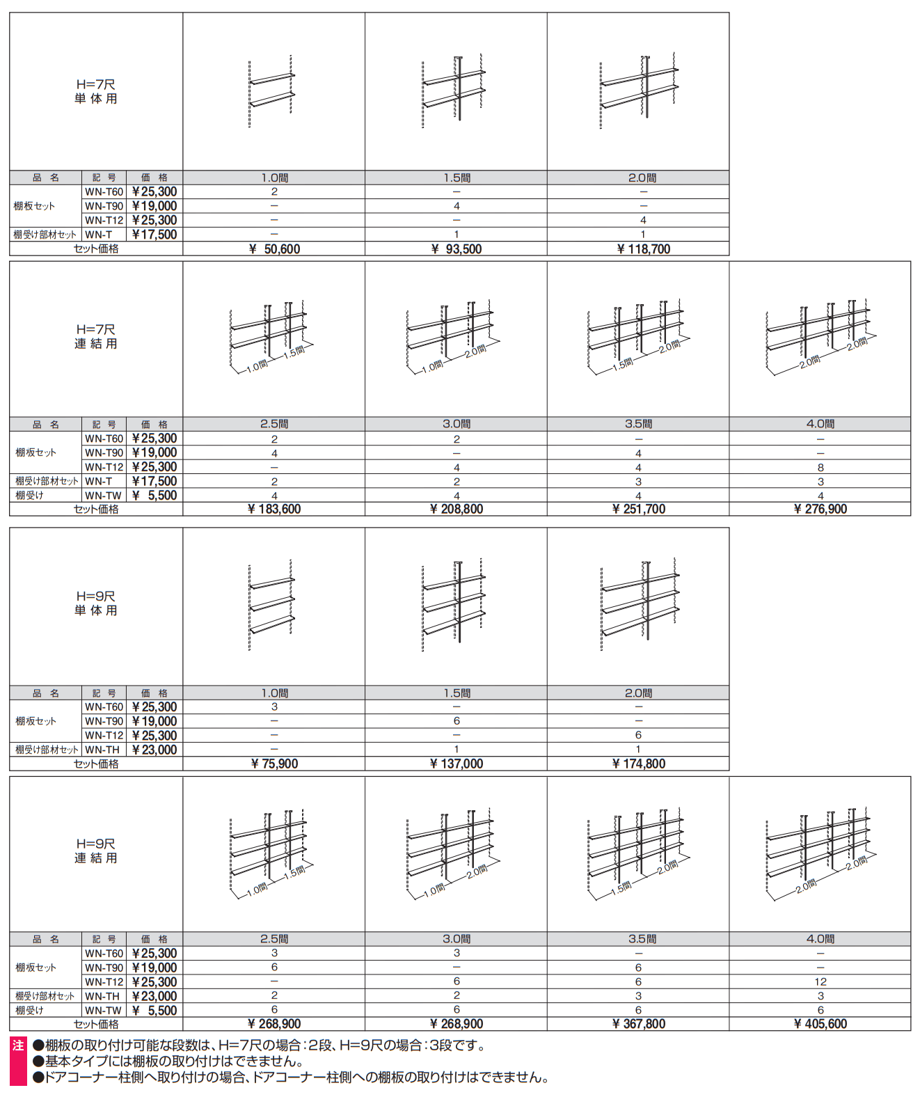 オイトック(パネルタイプ/両袖タイプ/H=9尺) 【2022年版】_価格_3