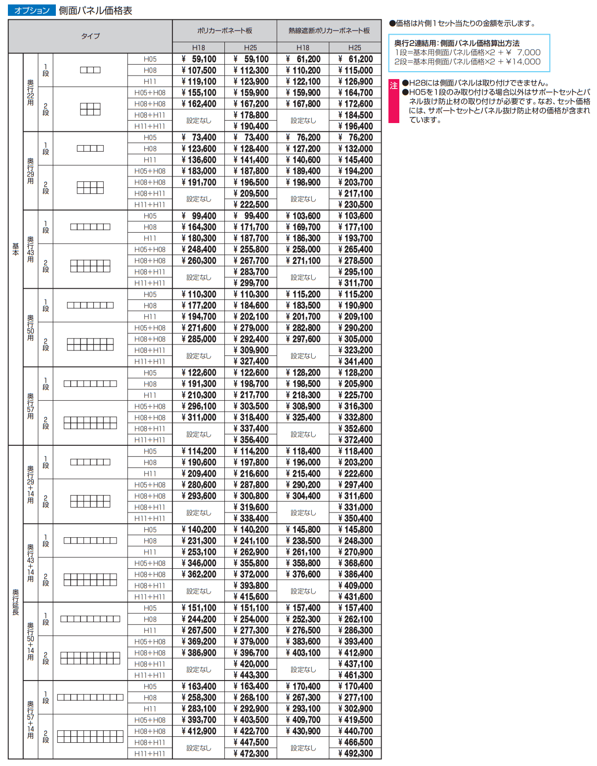 カムフィエース(ミニタイプ/側面パネル)【2023年版】_価格_1