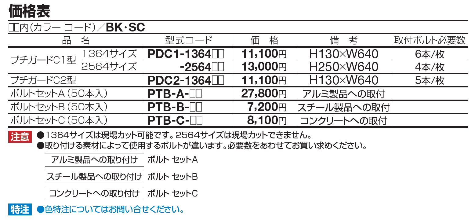 プチ ガードC2型【2023年版】_価格_1