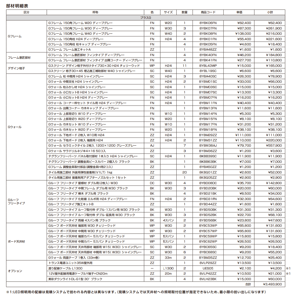 プラスG ファサード-01【2022年版】_価格_3