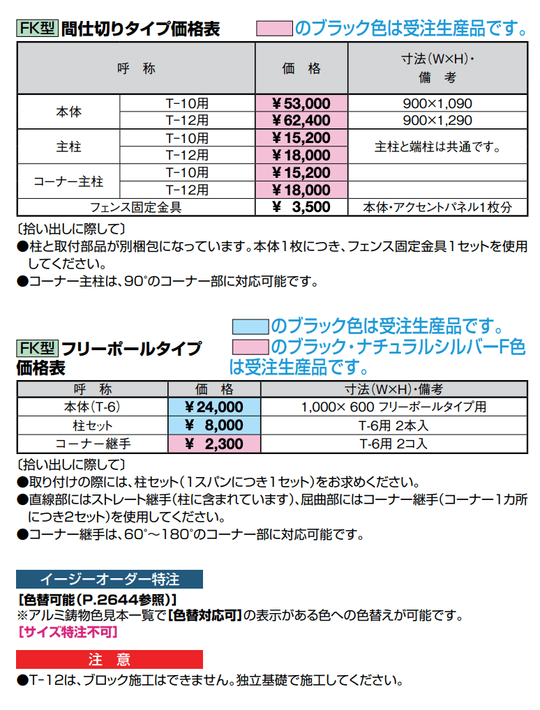 アーキキャスト FK型【2022年版】_価格_1