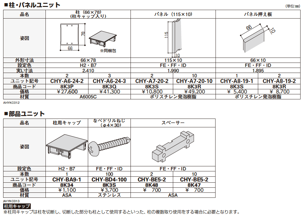 フェンス材〔ポリスチレン発泡樹脂タイプ〕 【2022年版】_価格_1