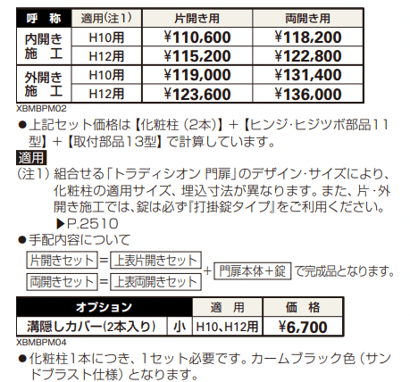 サンドブラスト化粧柱1B型 【2022年版】_価格_1