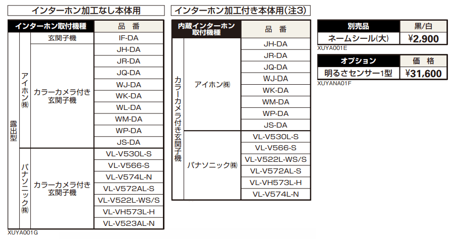 シャローネ ポストユニット S02型 【2022年版】_価格_2