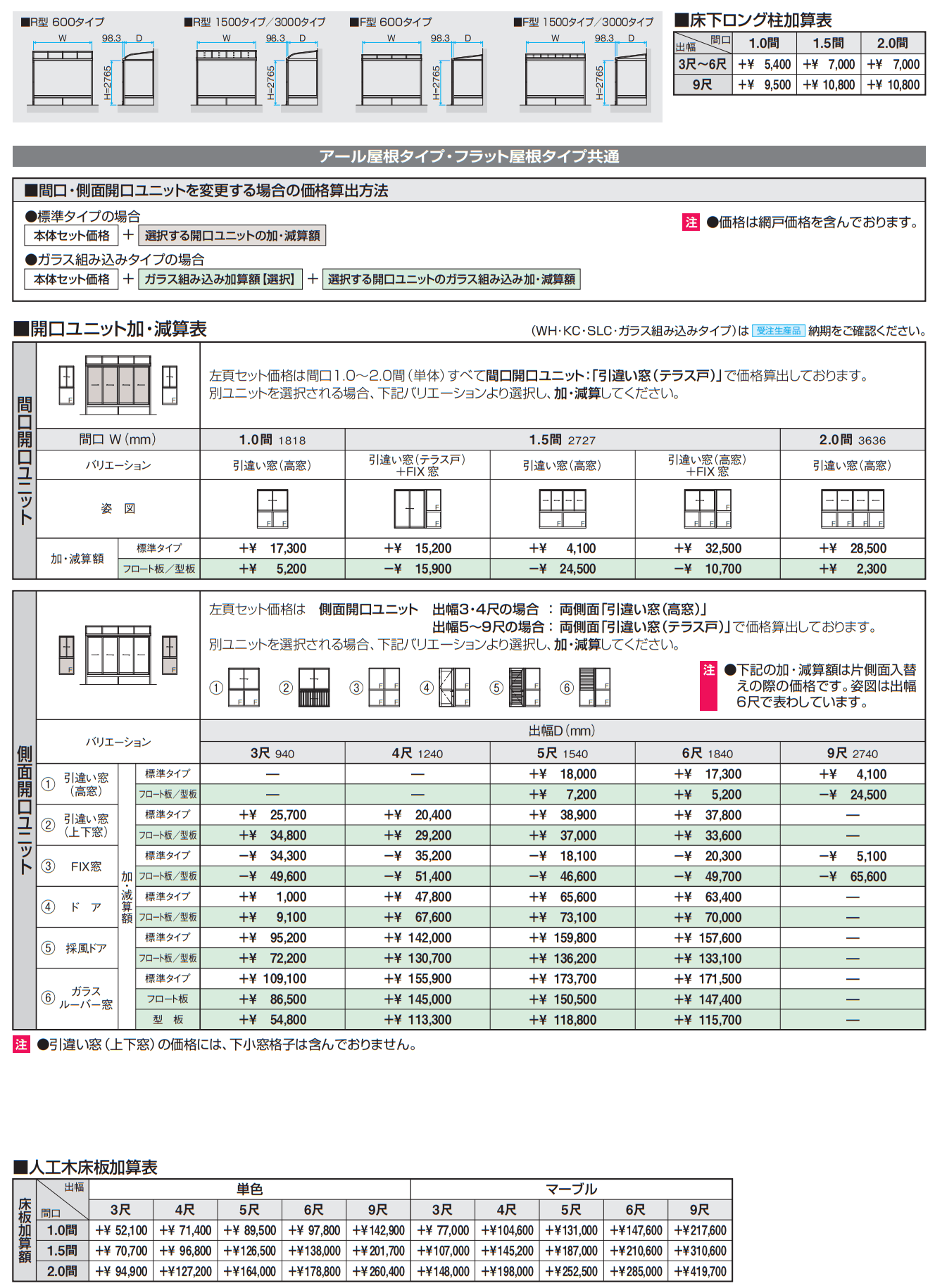 晴れもようwith(床仕様/ランマなし H22サイズ 関東間 ) 【2022年版】_価格_2
