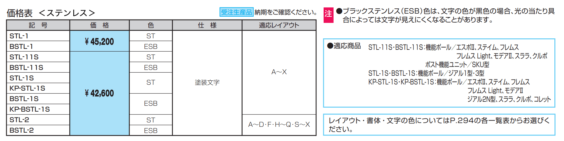 表札(ステンレス)【2023年版】_価格_1