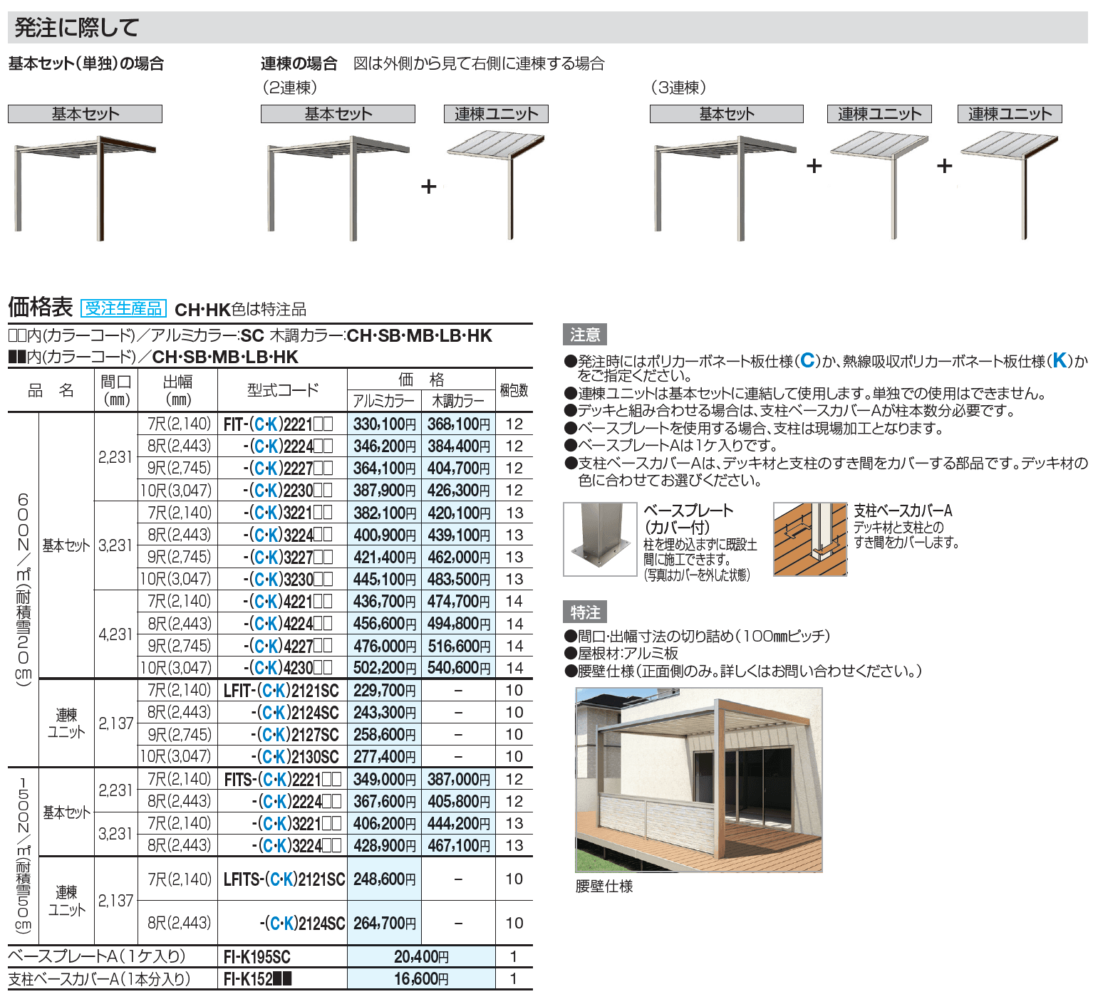 F.リード憩(いこい) テラスタイプ セット仕様【2023年版】_価格_1