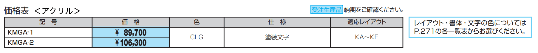 銘板(ステンレス・アクリル)【2022年版】_価格_2
