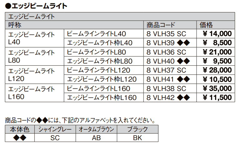 エッジビームライト【2022年版】_価格_2