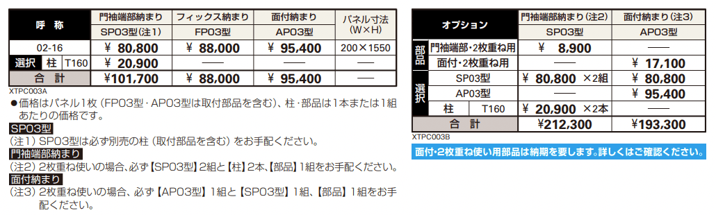 プリュード アクセサリーパネルFP03型 【2022年版】_価格_1