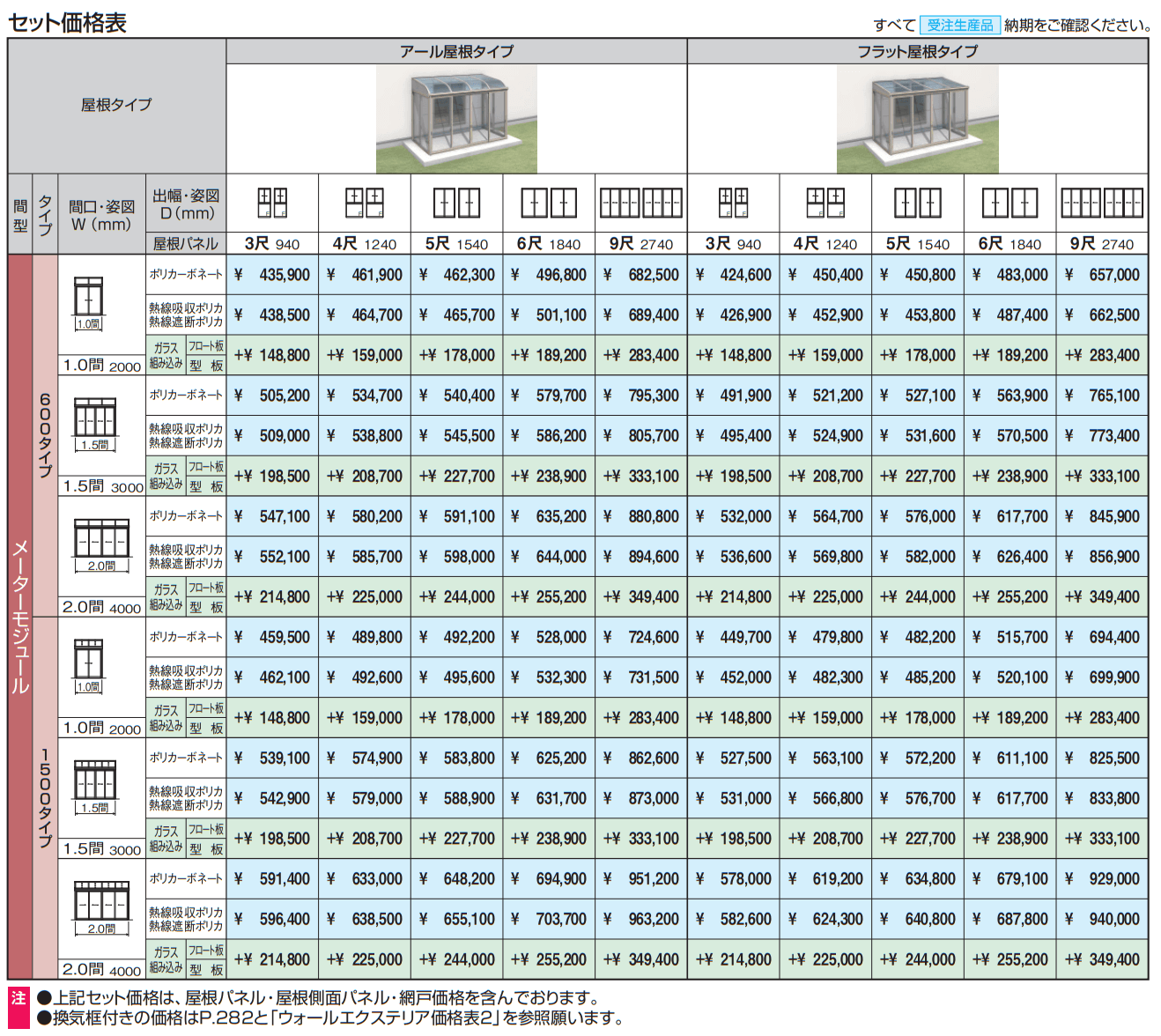 晴れもようwith(土間仕様/ランマなし H20サイズ メーターモジュール) 【2022年版】_価格_1