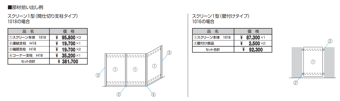 エルファード両面タイプ1型(スクリーン本体)【2022年版】_価格_3