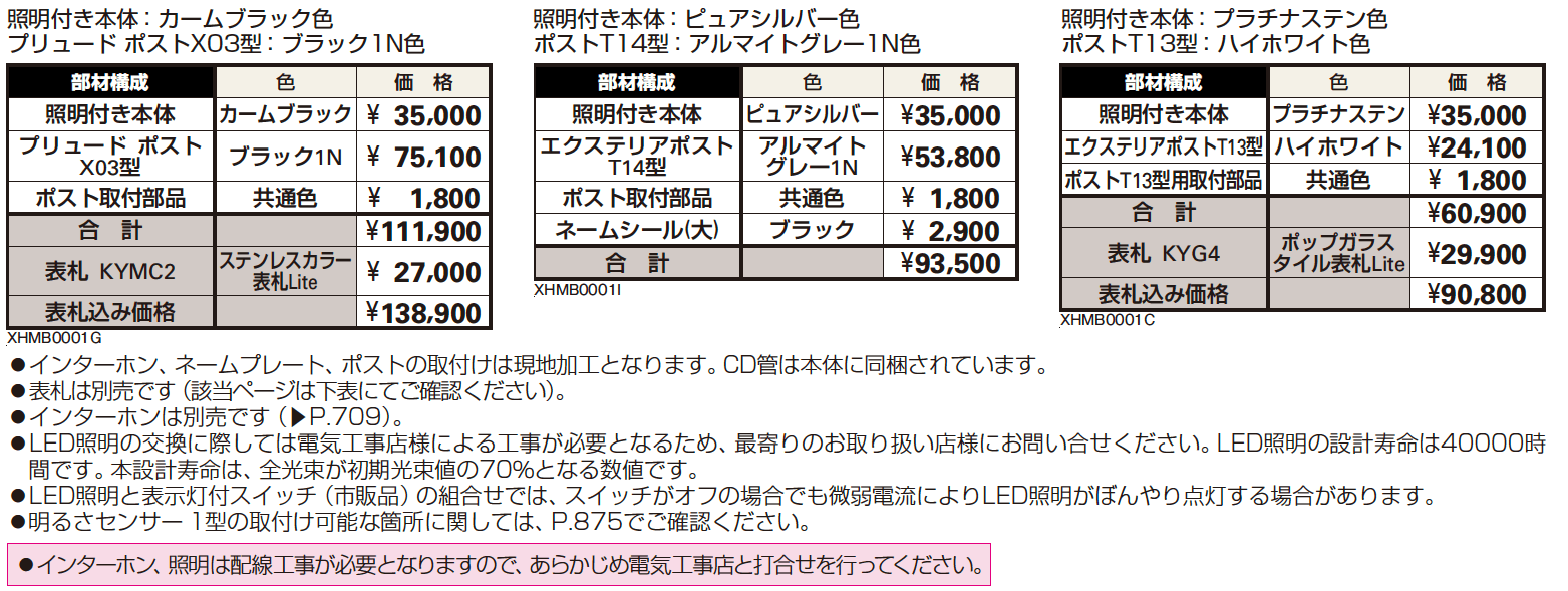 シンプレオ ポストユニット 1型 【2022年版】_価格_4