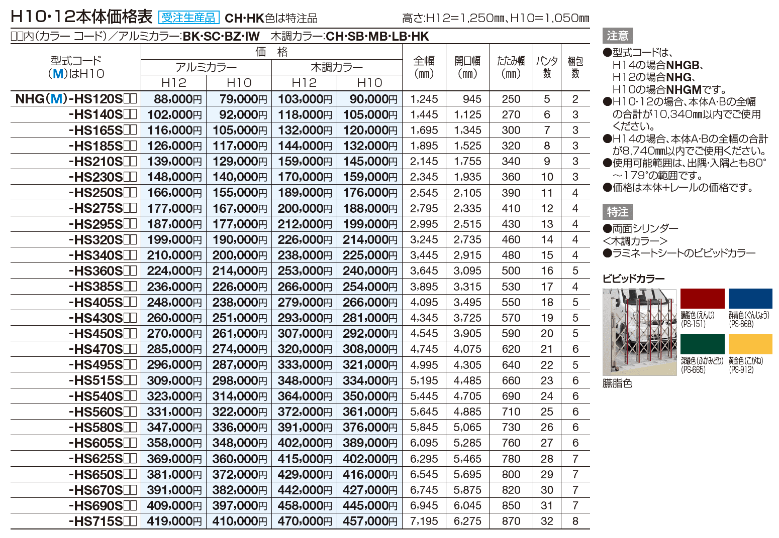 ニューハピネスHG(角地仕様 レールタイプ)【2023年版】_価格_1