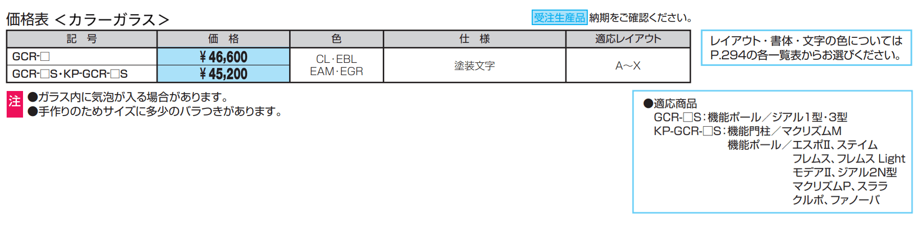 表札(ガラス)  【ガラス】+【カラー、木調、ステンレス】【2022年版】_価格_5