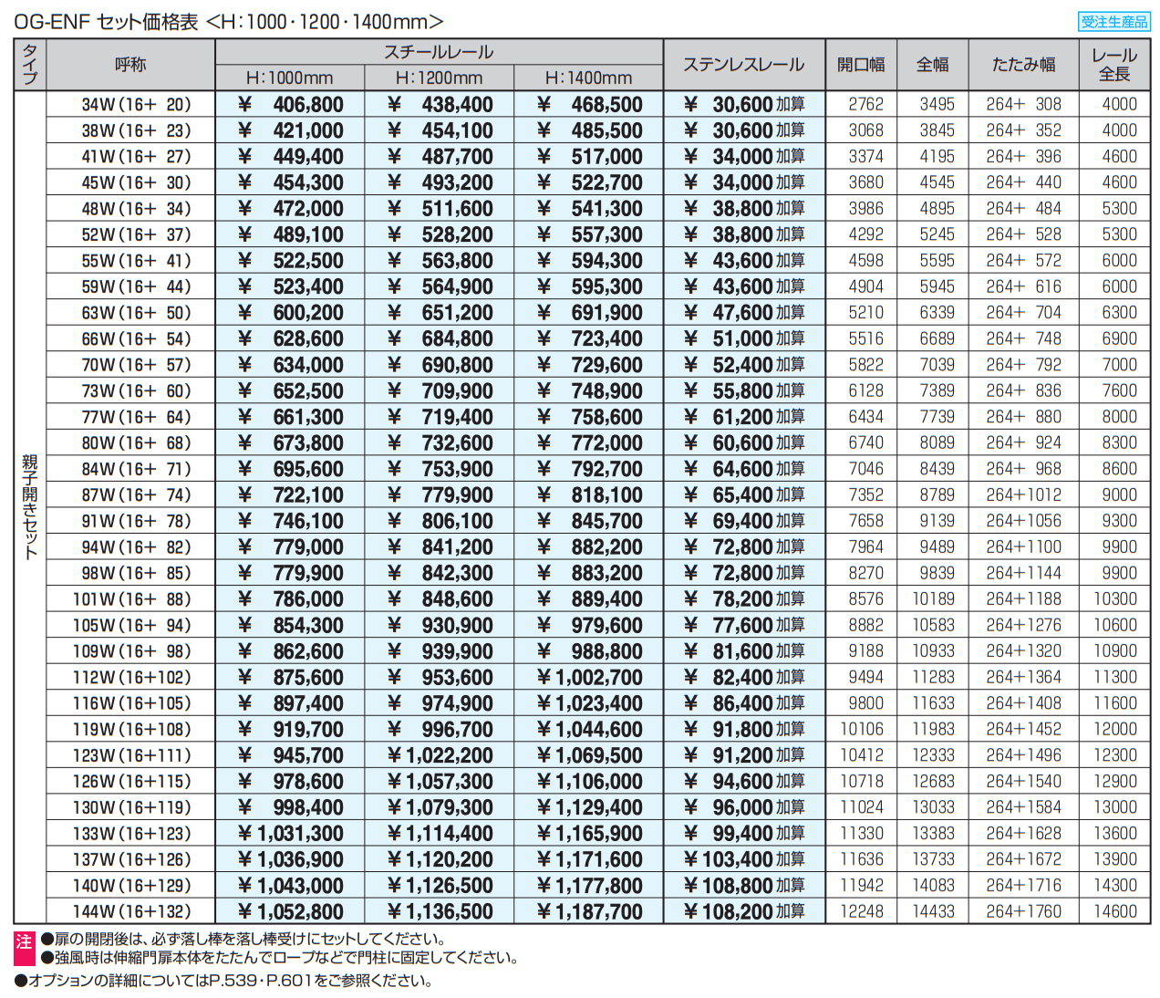 アルテンダEN型 フラットレールタイプ 【2022年版】_価格_3