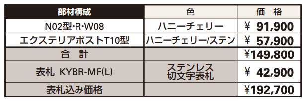 プリュード ウォールフレームユニットN02型 【2022年版】_価格_1