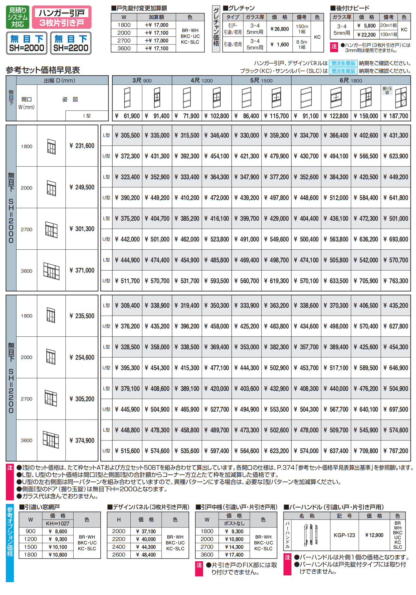 暖たす(ハンガー引戸 3枚片引き戸)【2023年版】_価格_1