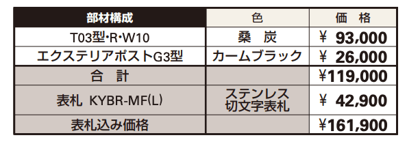 プリュード ウォールフレームユニットT03型 【2022年版】_価格_1