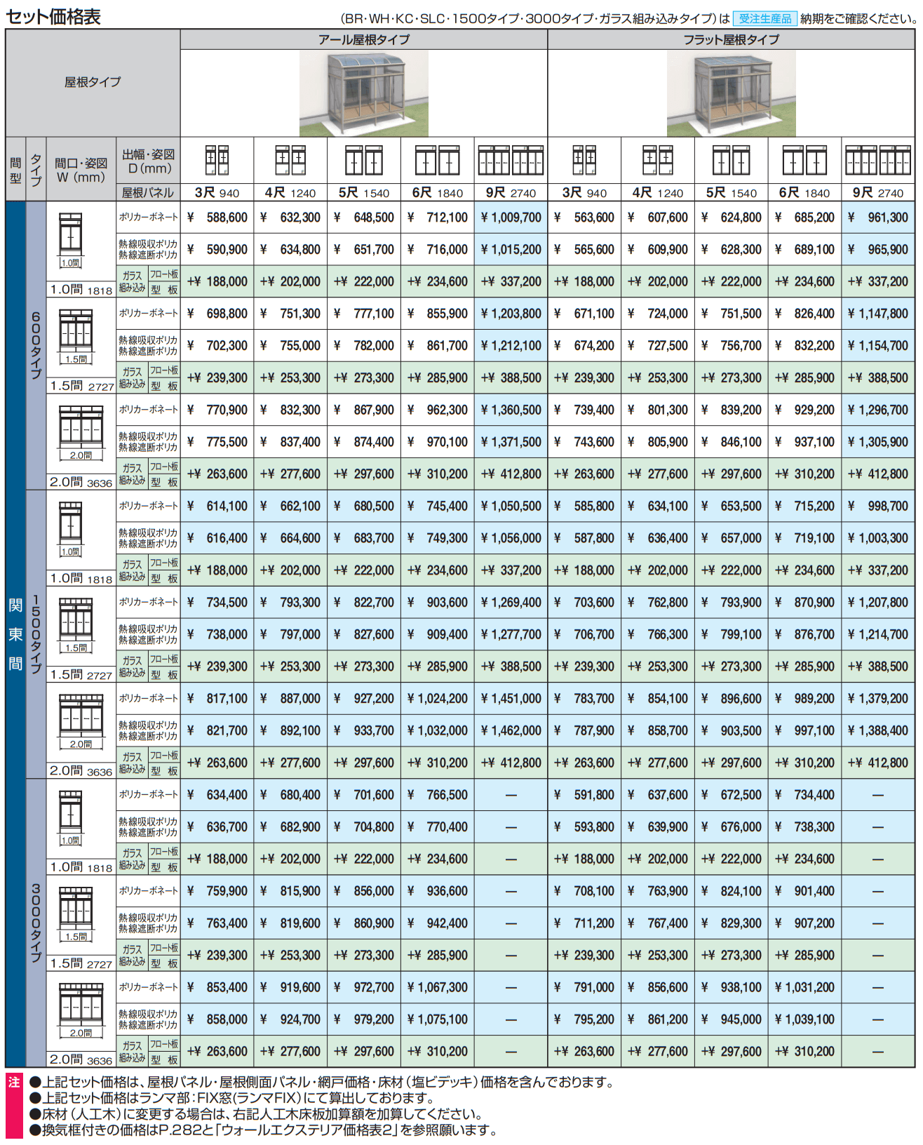 晴れもようwith(床仕様/ランマ付き H20サイズ 関東間) 【2022年版】_価格_1