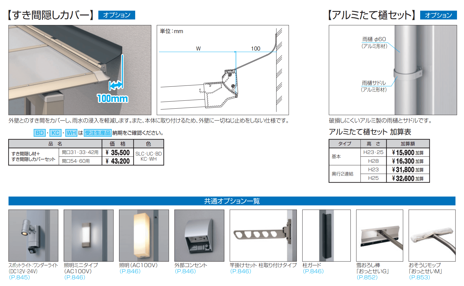 スカイリード 両側支持タイプ(耐積雪量20cm仕様:3台用基本・奥行片寄せ・柱間口方向移動)【2022年版】_価格_1