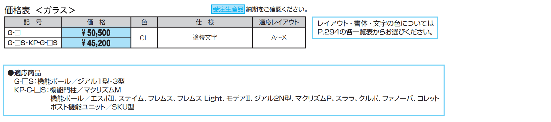 表札(ガラス)  【ガラス】+【カラー、木調、ステンレス】【2022年版】_価格_4