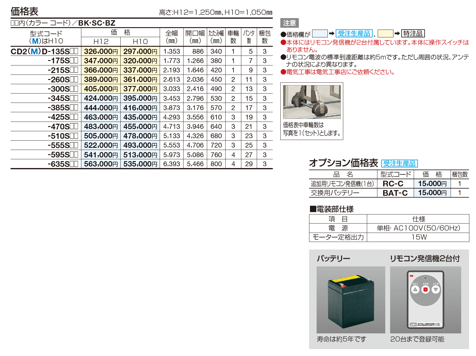 クレディアコー2型 電動タイプ【2023年版】_価格_1